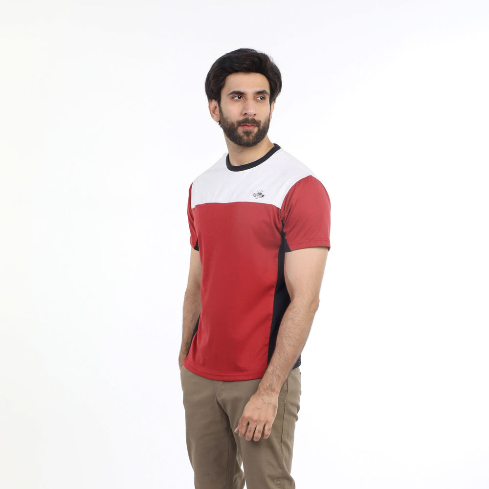 Eminent Men's Round Neck T-Shirt - Red, Men's T-Shirts & Polos, Eminent, Chase Value