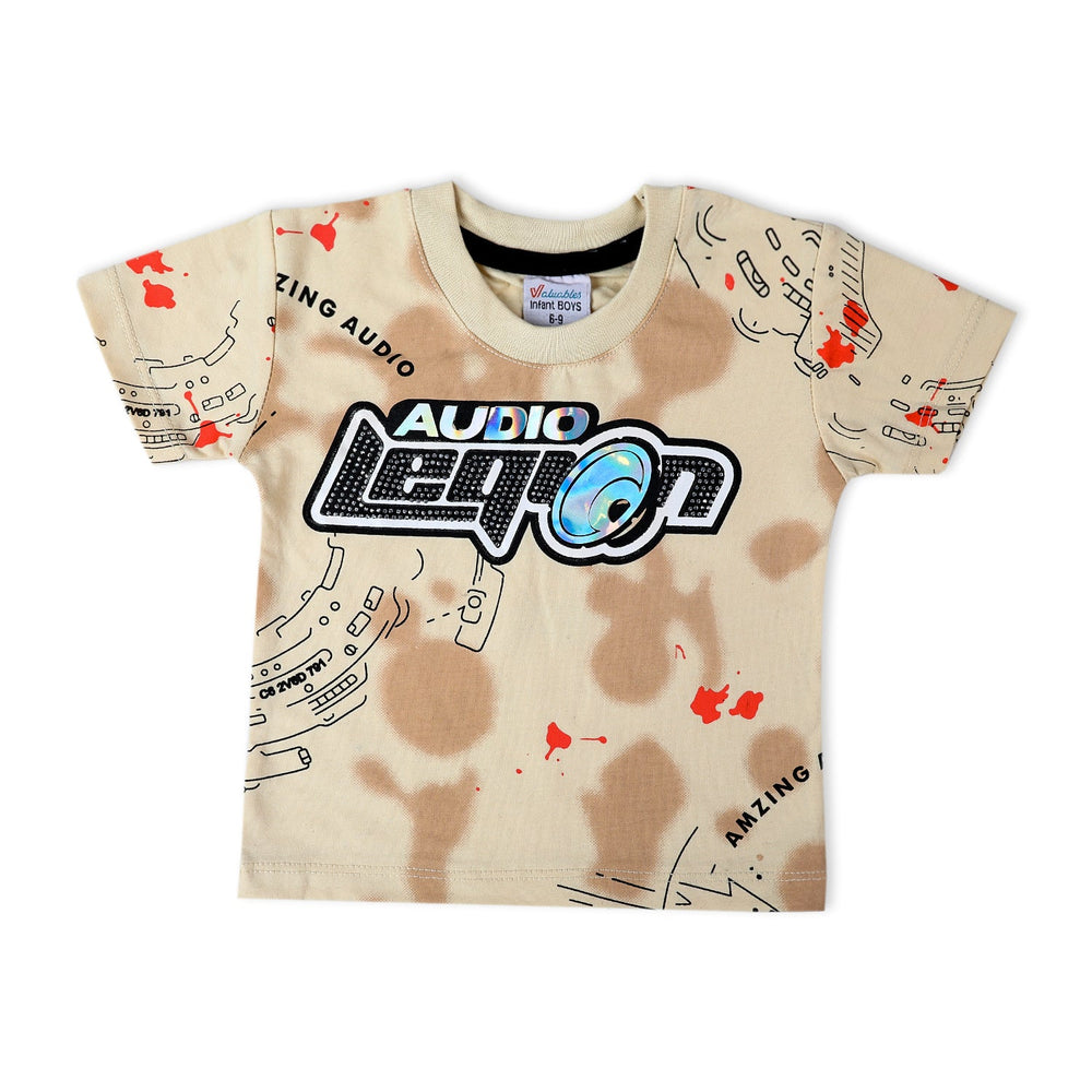 Valuable Newborn Boys Half Sleeves Suit - Fawn, Newborn Boys Sets & Suits, Chase Value, Chase Value