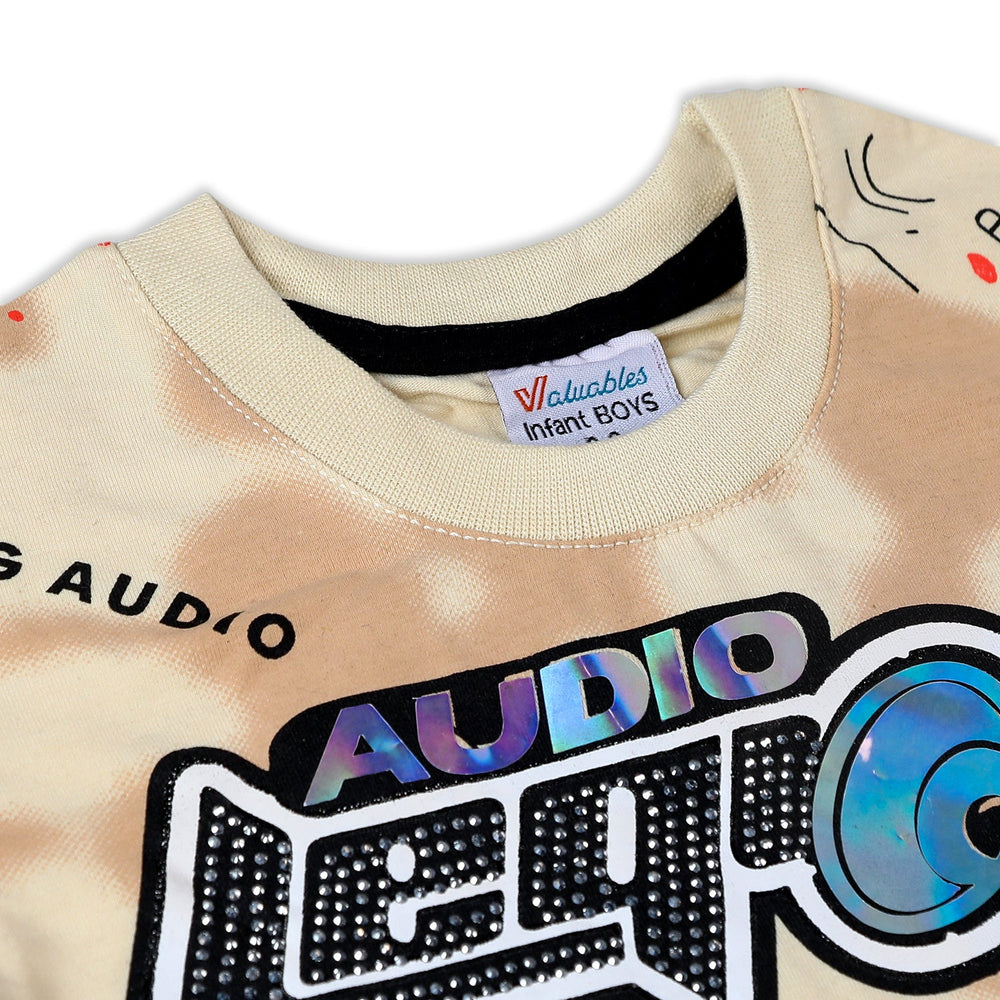 Valuable Newborn Boys Half Sleeves Suit - Fawn, Newborn Boys Sets & Suits, Chase Value, Chase Value