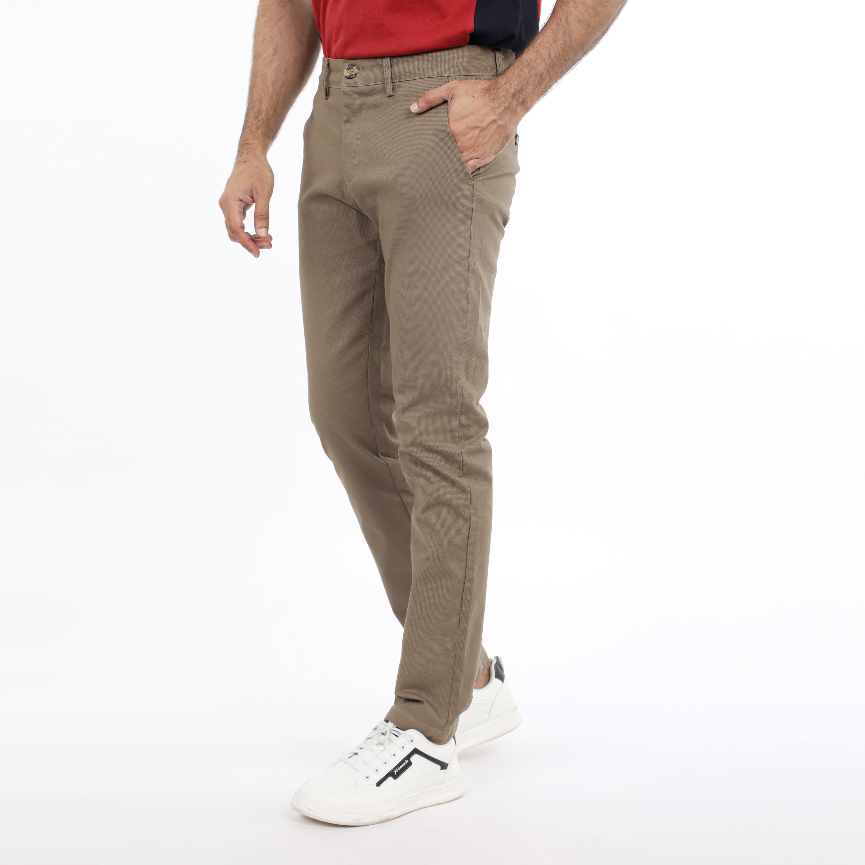 Eminent Men's Cotton Casual Pant - Beige, Men's Casual Pants & Jeans, Eminent, Chase Value