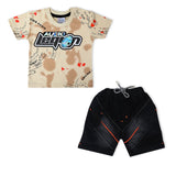 Valuable Newborn Boys Half Sleeves Suit - Fawn, Newborn Boys Sets & Suits, Chase Value, Chase Value