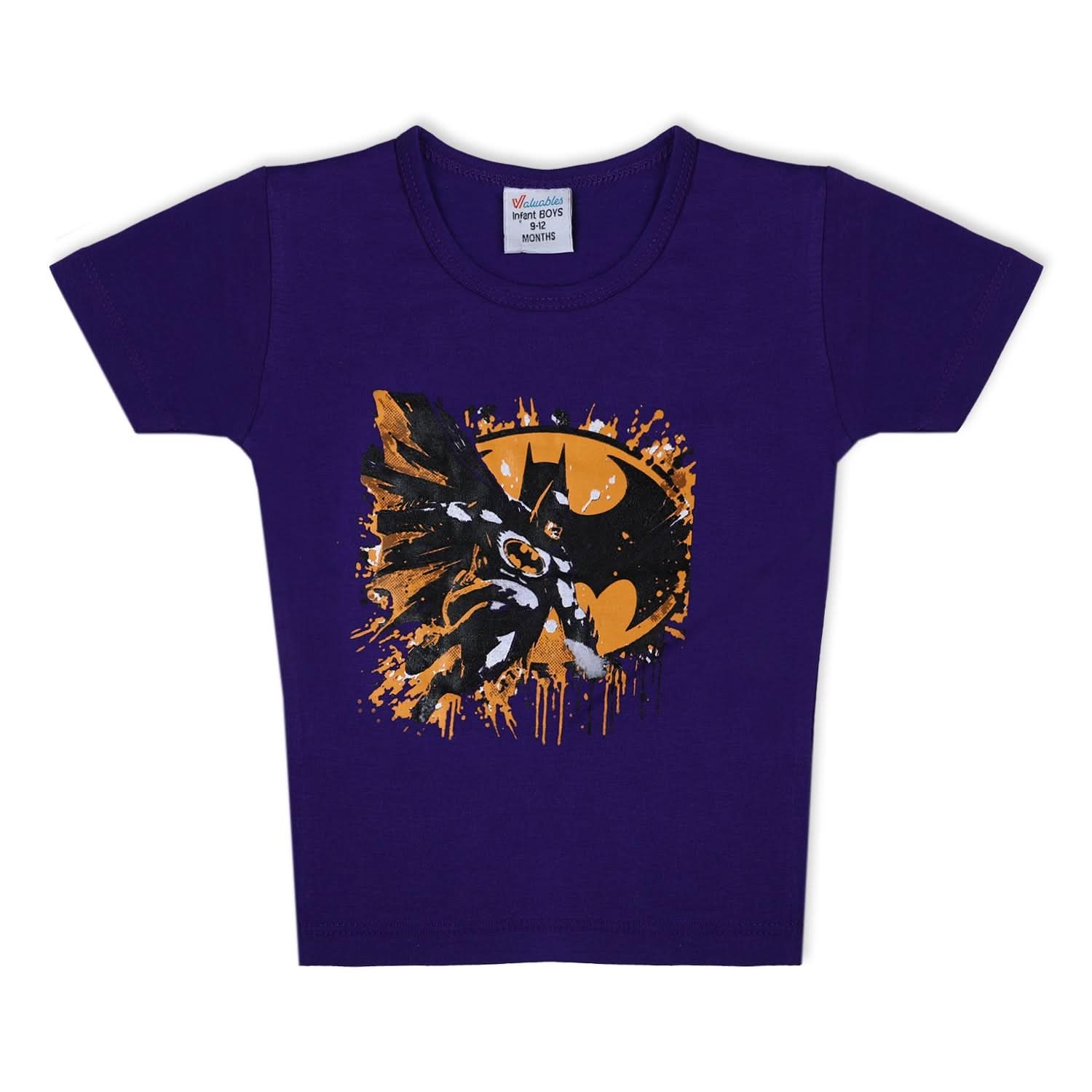 Valuable Newborn Boys Half Sleeves Suit - Purple, Newborn Boys Sets & Suits, Chase Value, Chase Value