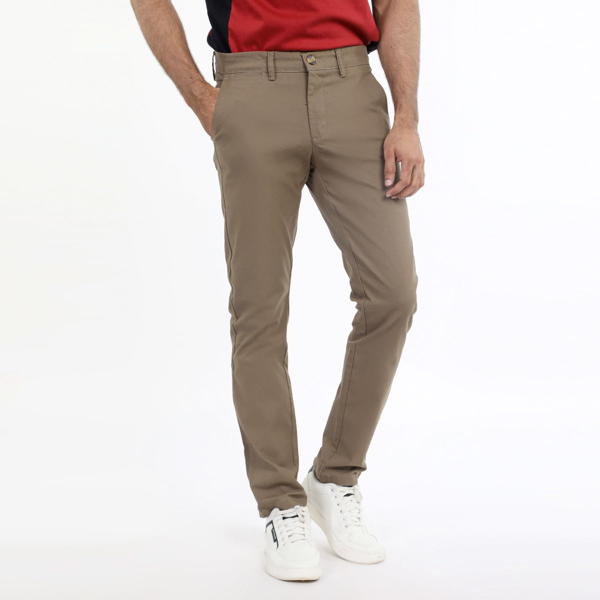 Eminent Men's Cotton Casual Pant - Beige, Men's Casual Pants & Jeans, Eminent, Chase Value