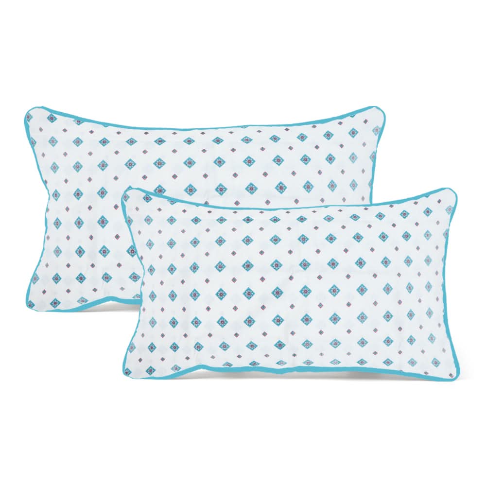 Pillow Cover Pack of 2 - Multi Color, Cushions & Pillows, Chase Value, Chase Value