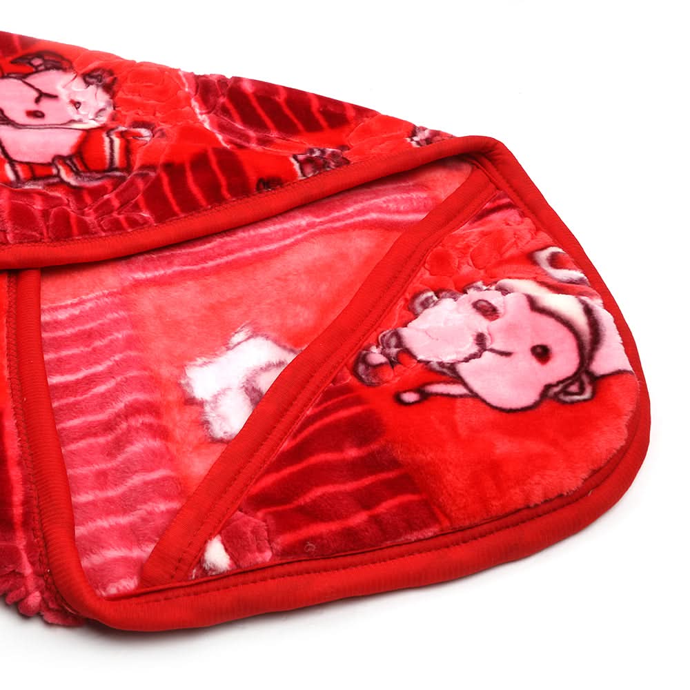 Baby Hoodie Blanket - Red, Kids Blanket, Chase Value, Chase Value