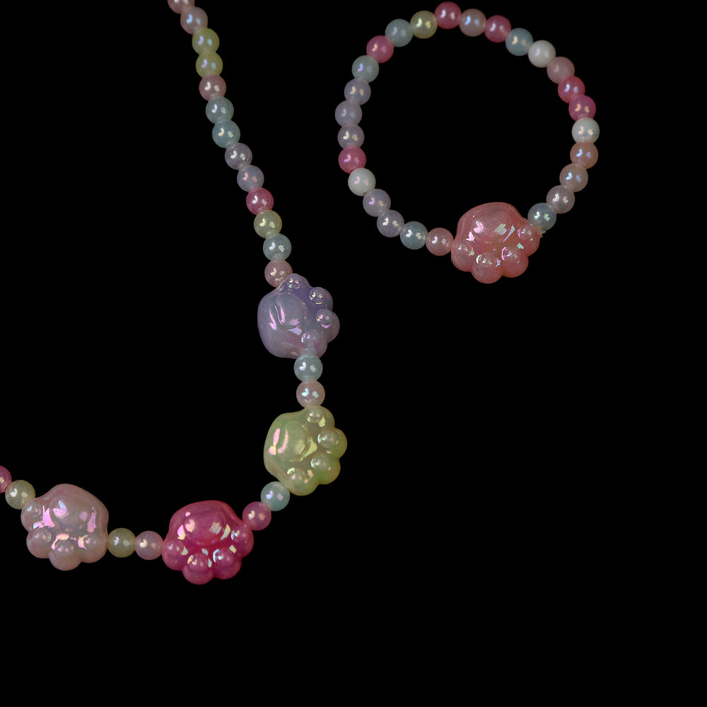 Elegant Beaded Necklace Mala For Girls - Multi Color, Girls Necklace & Chains, Chase Value, Chase Value