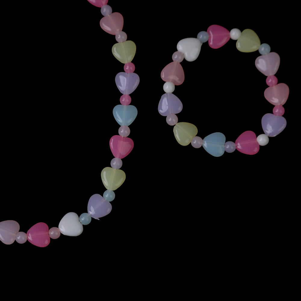 Elegant Beaded Necklace Mala For Girls - Multi Color, Girls Necklace & Chains, Chase Value, Chase Value