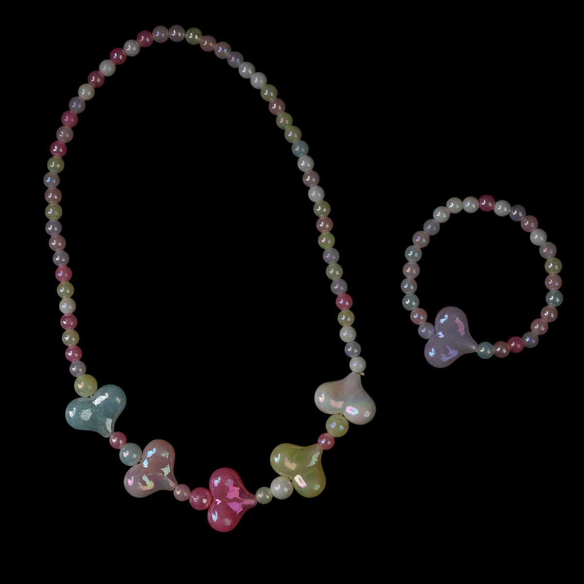 Elegant Beaded Necklace Mala For Girls - Multi Color, Girls Necklace & Chains, Chase Value, Chase Value