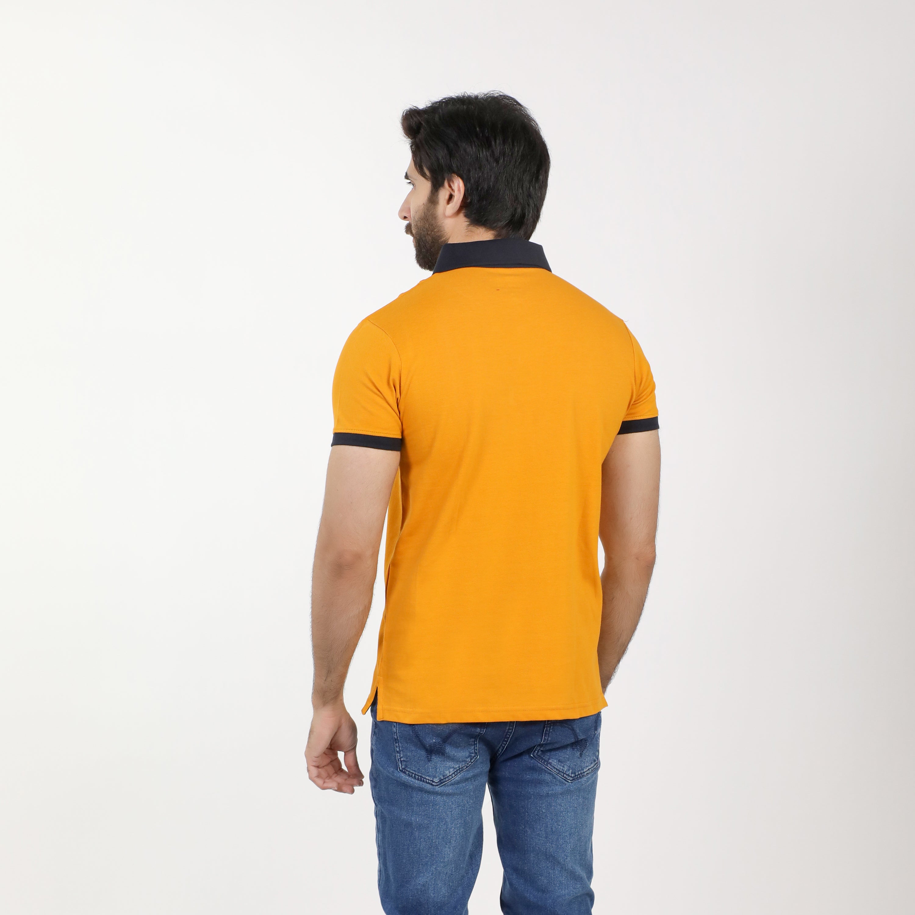 Eminent Men's Half Sleeves Polo T-Shirt - Golden, Men's T-Shirts & Polos, Eminent, Chase Value