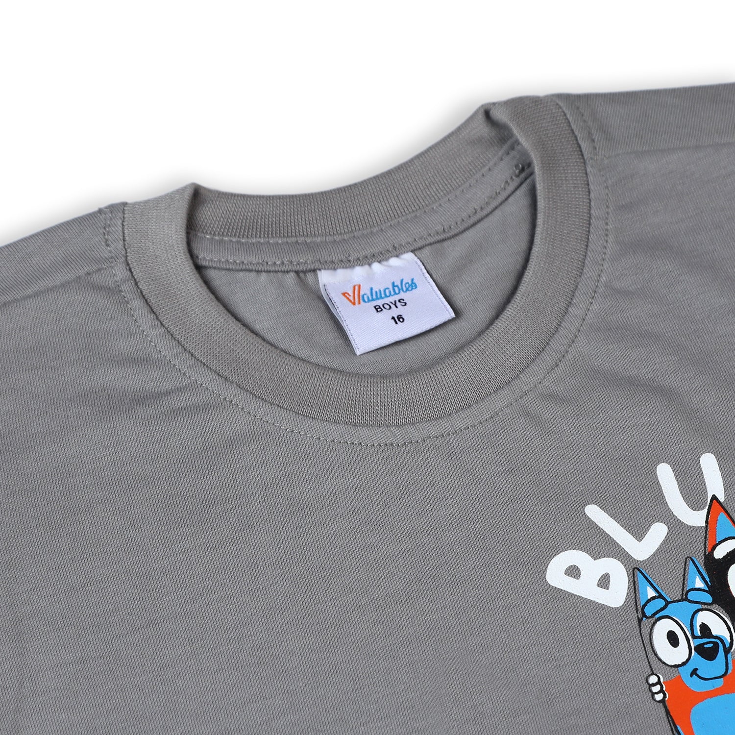 Boys Half Sleeves T-Shirt - Grey, Boys T-Shirts, Chase Value, Chase Value