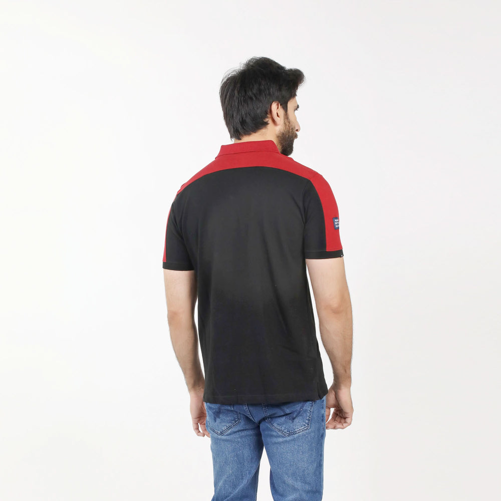 Eminent Men's Half Sleeves Polo T-Shirt - Black, Men's T-Shirts & Polos, Eminent, Chase Value