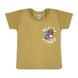 Boys Half Sleeves T-Shirt - Khaki, Boys T-Shirts, Chase Value, Chase Value