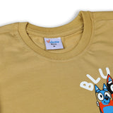 Boys Half Sleeves T-Shirt - Khaki, Boys T-Shirts, Chase Value, Chase Value