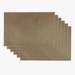 Table Mat Pack of 6 - Olive Green, Mats, Chase Value, Chase Value