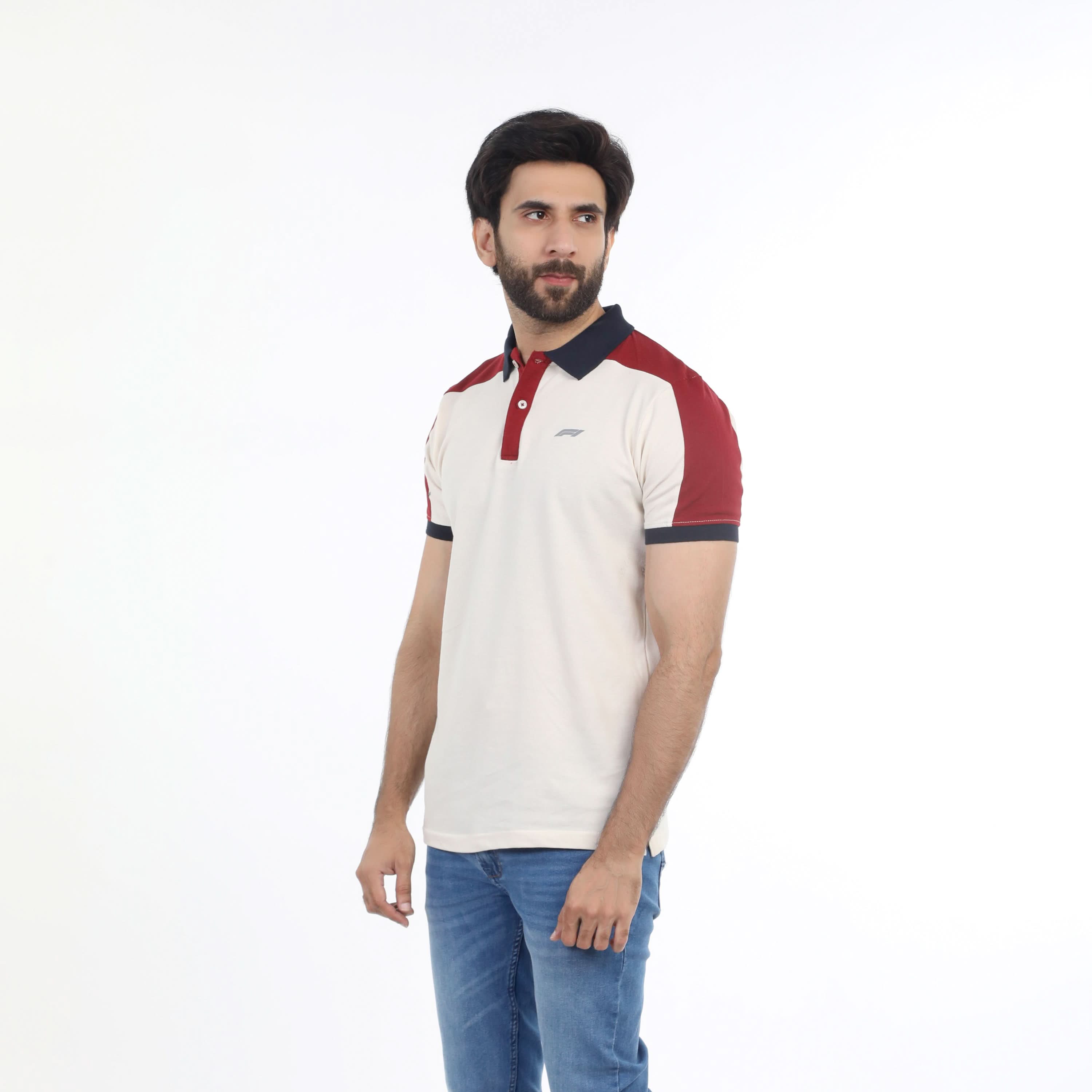 Eminent Men's Half Sleeves Polo T-Shirt - White, Men's T-Shirts & Polos, Eminent, Chase Value