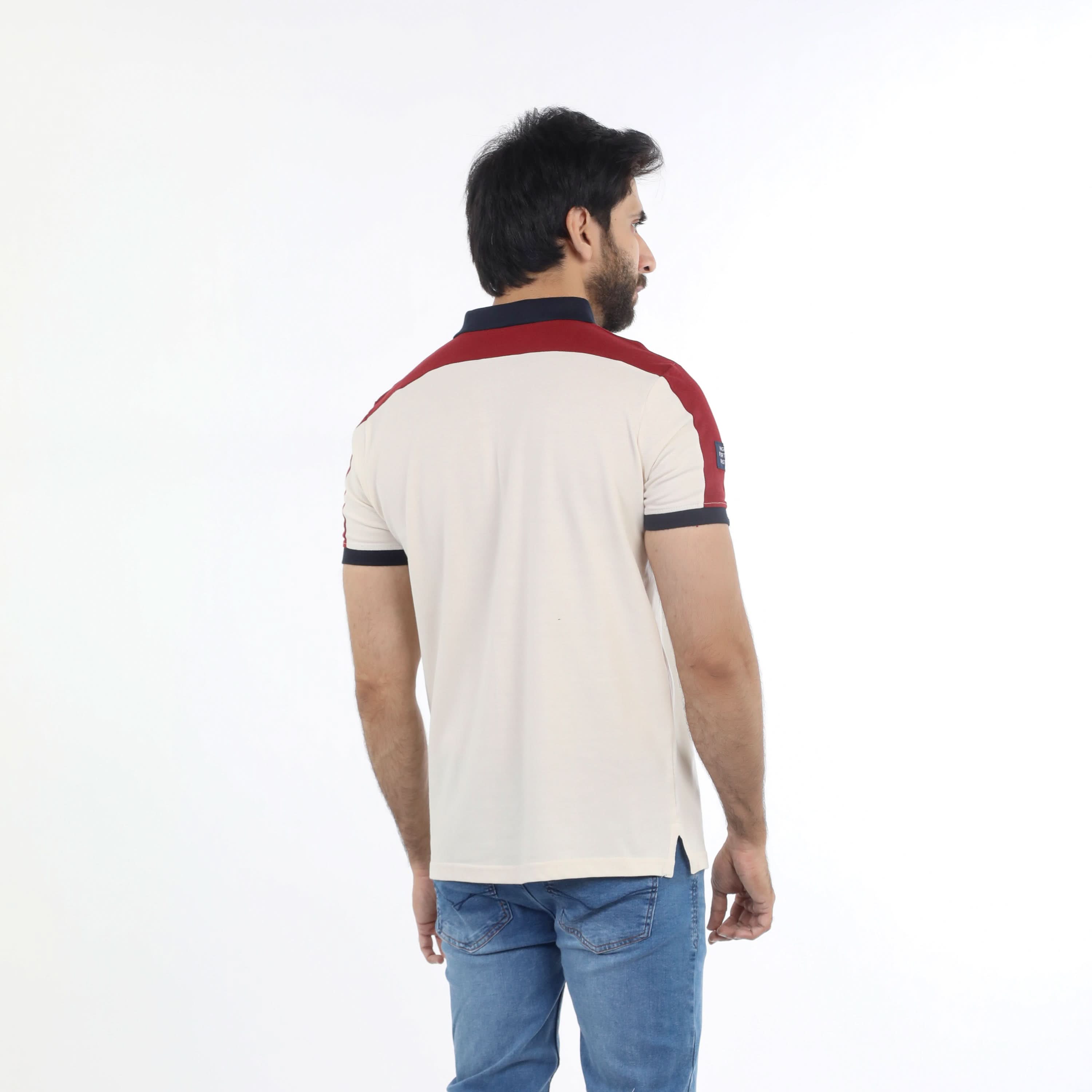 Eminent Men's Half Sleeves Polo T-Shirt - White, Men's T-Shirts & Polos, Eminent, Chase Value