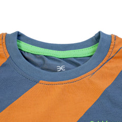Eminent Boys Half Sleeves T-Shirt - Ash Blue