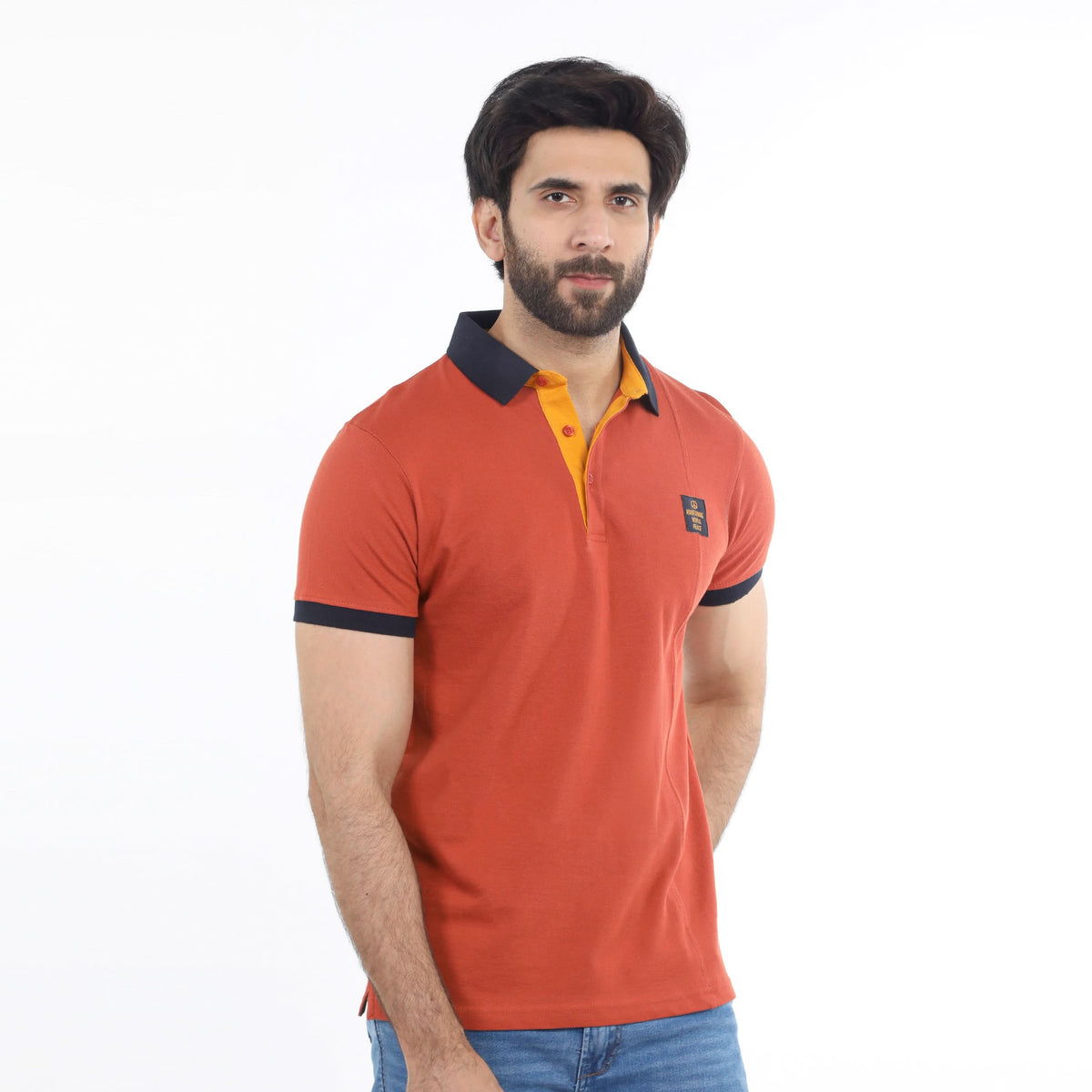 Eminent Men's Half Sleeves Polo T-Shirt - Reddish Brown, Men's T-Shirts & Polos, Eminent, Chase Value