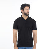 Eminent Men's Half Sleeves Polo T-Shirt - Black, Men's T-Shirts & Polos, Eminent, Chase Value