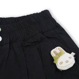 Girls Cotton Shorts - Black, Girls Shorts Skirts, Chase Value, Chase Value
