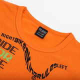 Boys Half Sleeves T-Shirt - Orange, Boys T-Shirts, Chase Value, Chase Value