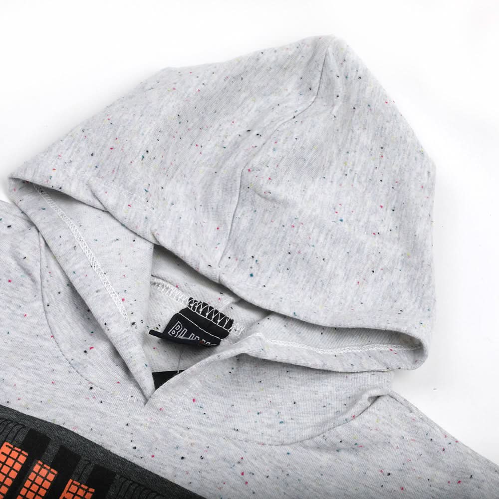 Boys Full Sleeves Hoodie - Light Grey, Boys Hoodies & Sweat Shirts, Chase Value, Chase Value