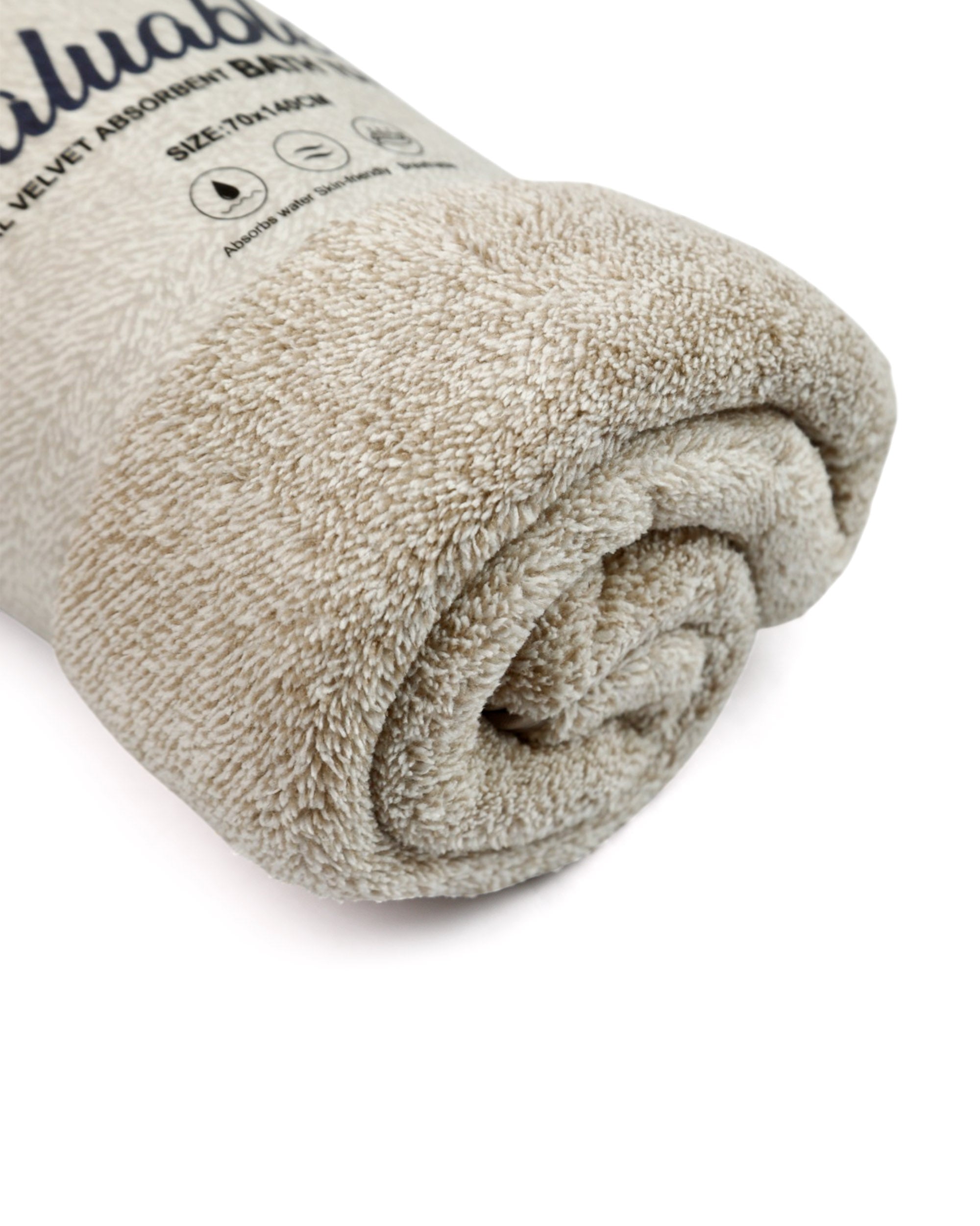 Valuables Coral Fleece Bath Towel - 70x140cm