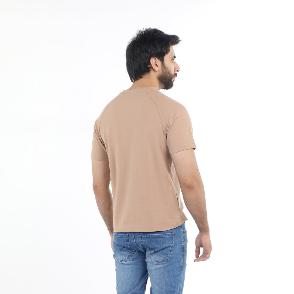 Eminent Men's Half Sleeves T-Shirt - Brown, Men's T-Shirts & Polos, Eminent, Chase Value