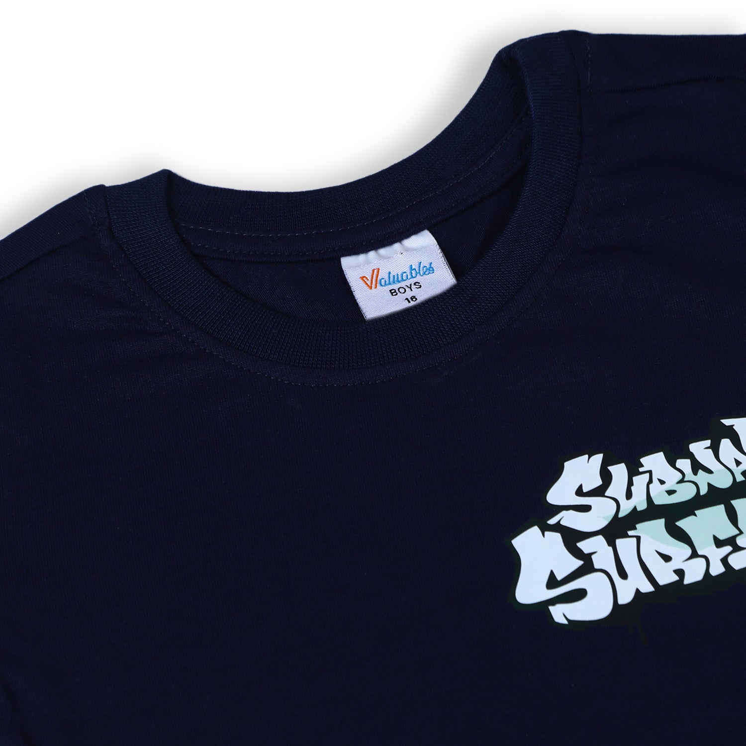 Boys Half Sleeves T-Shirt - Navy Blue, Boys T-Shirts, Chase Value, Chase Value