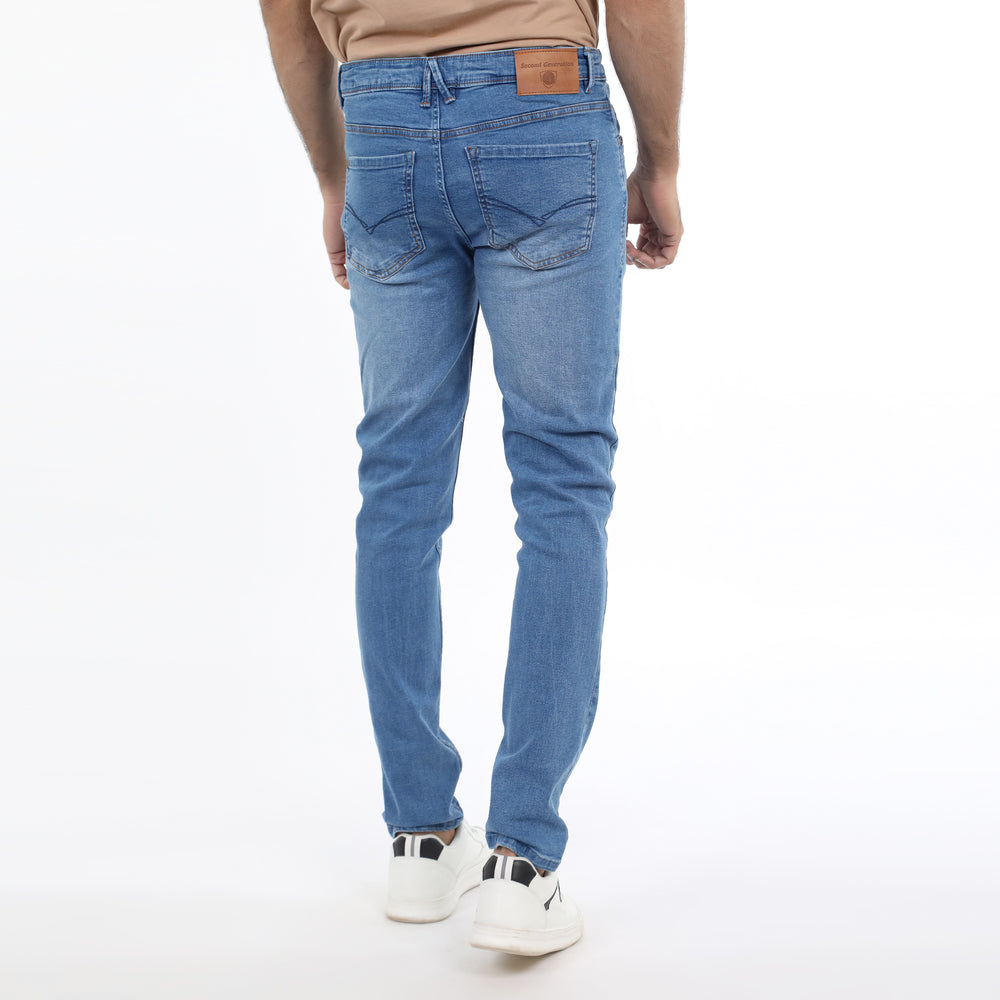 Men's Denim Pant - Mid Blue, Men's Casual Pants & Jeans, Chase Value, Chase Value