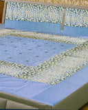 Double Quilt Applic Bedsheet