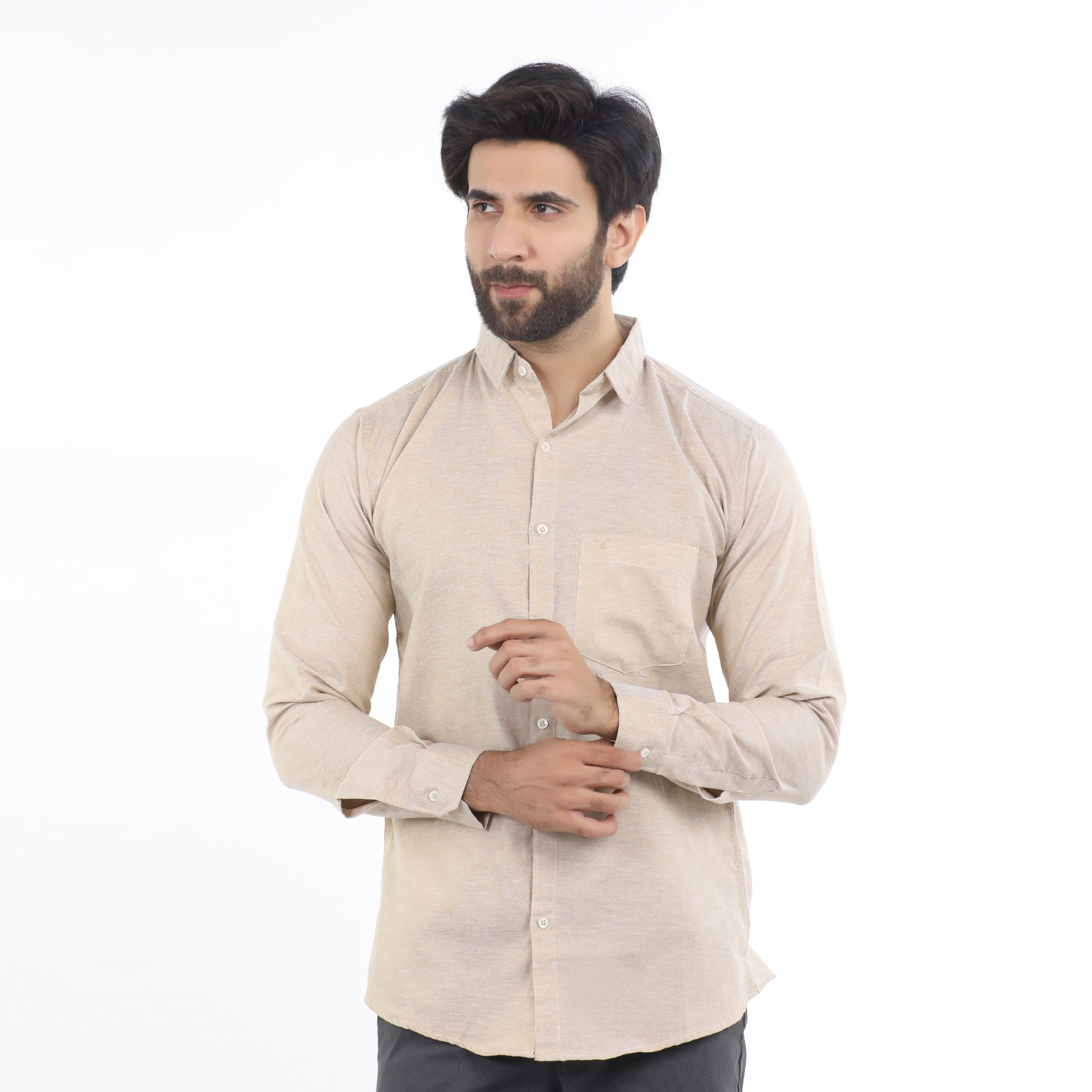 Men's Casual Shirt - Fawn, Men's Shirts, Chase Value, Chase Value