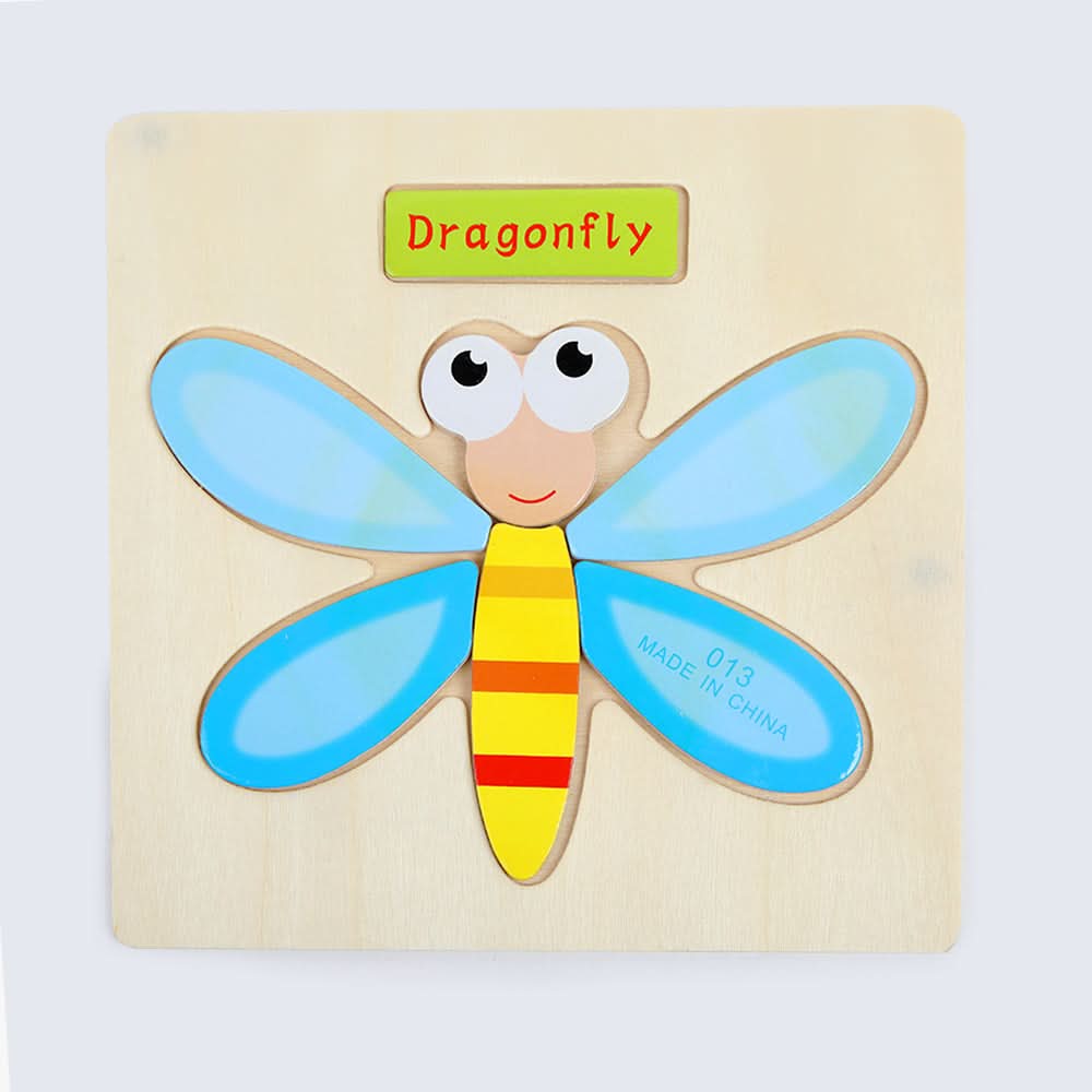 Wooden Puzzle Game - Dragonfly, Board Games & Puzzles, Chase Value, Chase Value