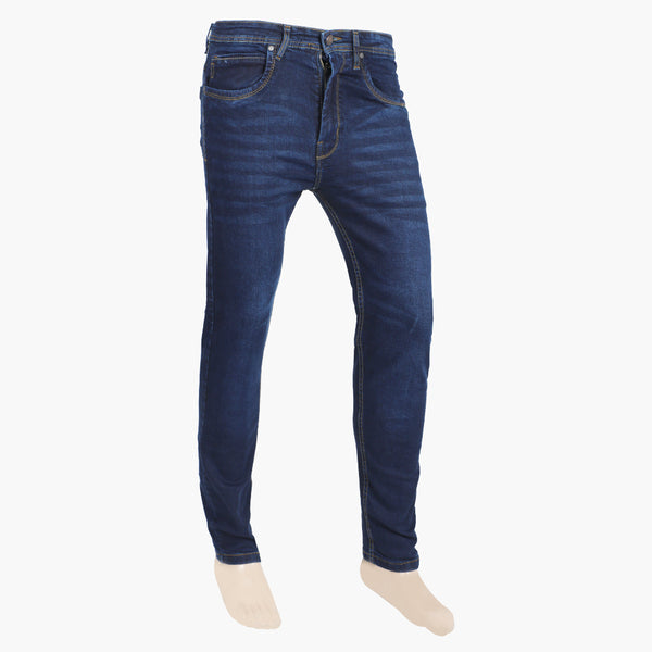 Men's Stretch Denim Pant - Dark Blue, Men's Casual Pants & Jeans, Chase Value, Chase Value