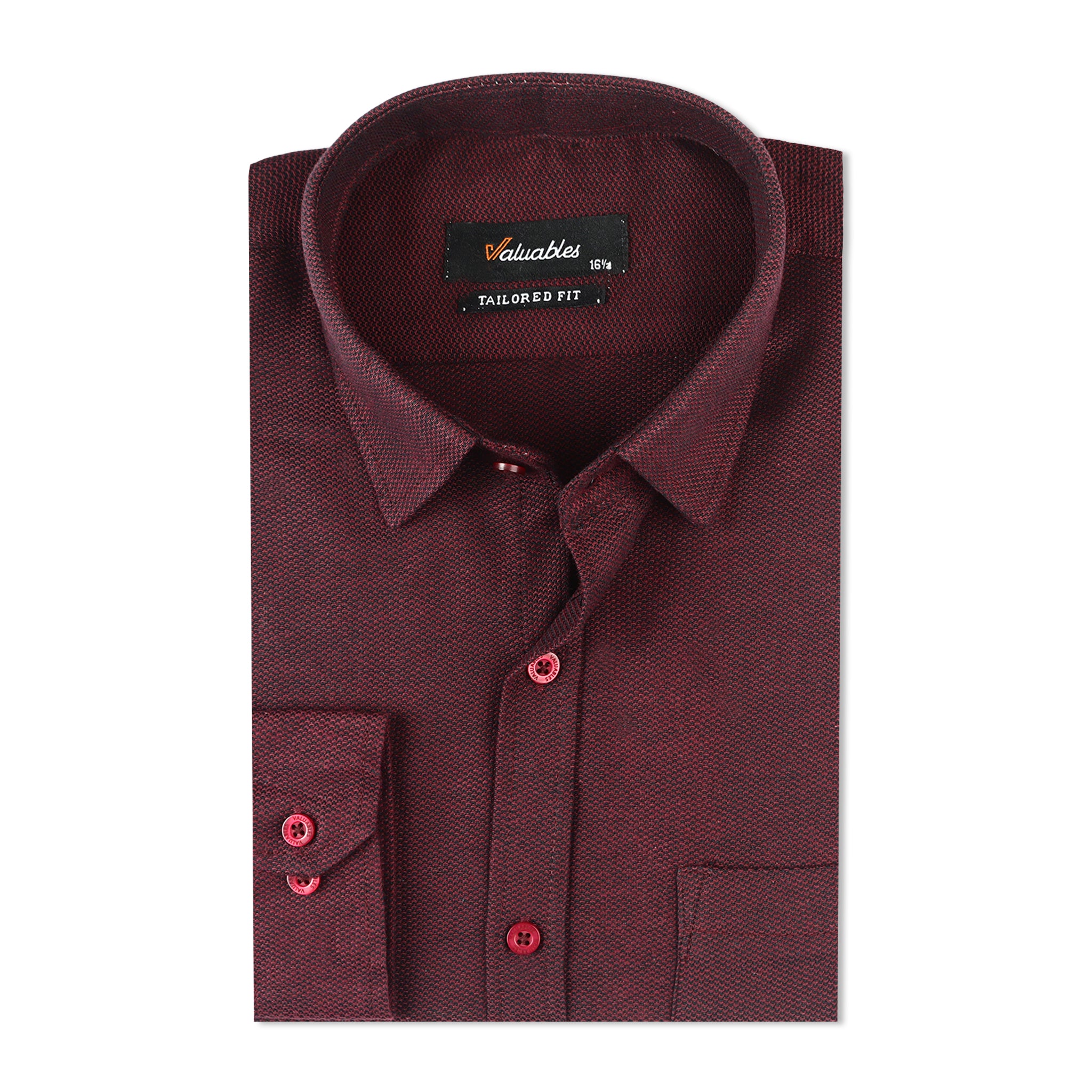 Valuable Men's Formal Dobby Shirt, Men's Shirts, Chase Value, Chase Value