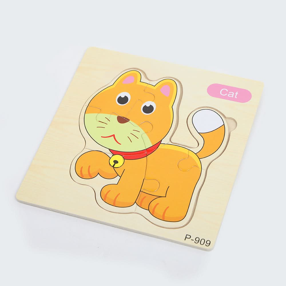 Wooden Puzzle Game - Cat, Board Games & Puzzles, Chase Value, Chase Value