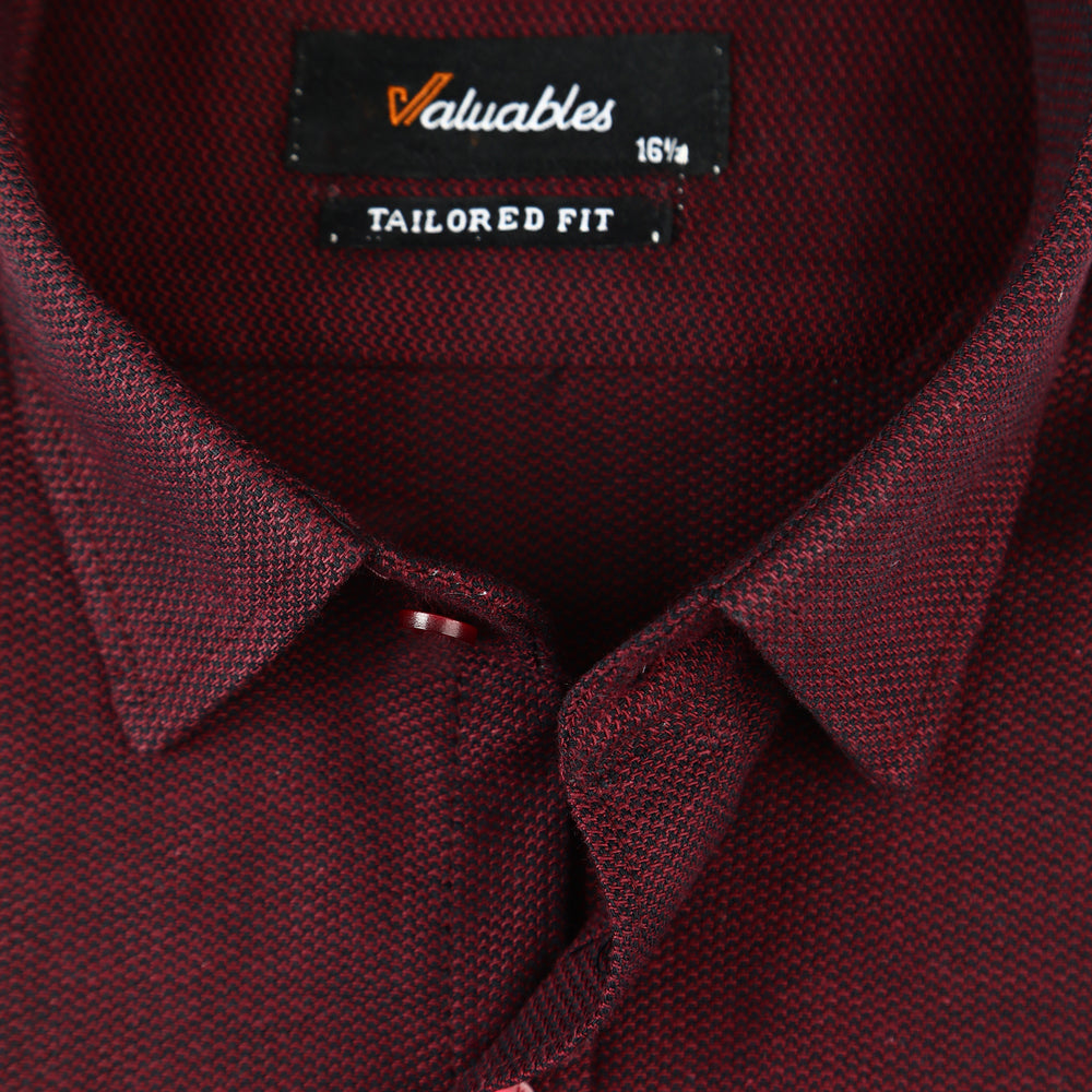 Valuable Men's Formal Dobby Shirt, Men's Shirts, Chase Value, Chase Value