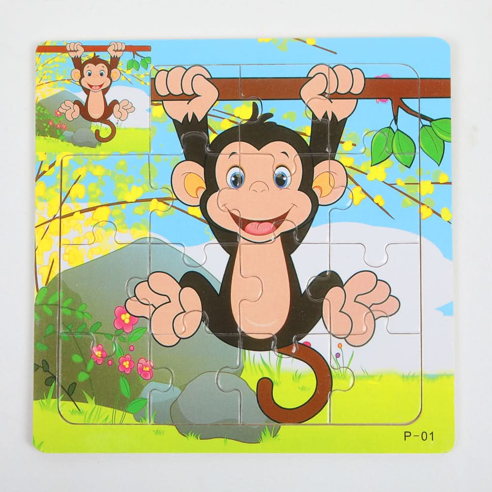 Wooden Puzzle Game - Multi Color, Board Games & Puzzles, Chase Value, Chase Value