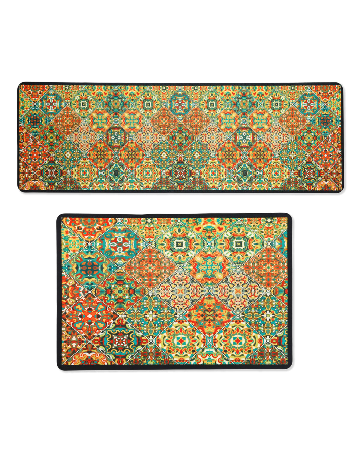3D Rubber Mats - 2 Pcs