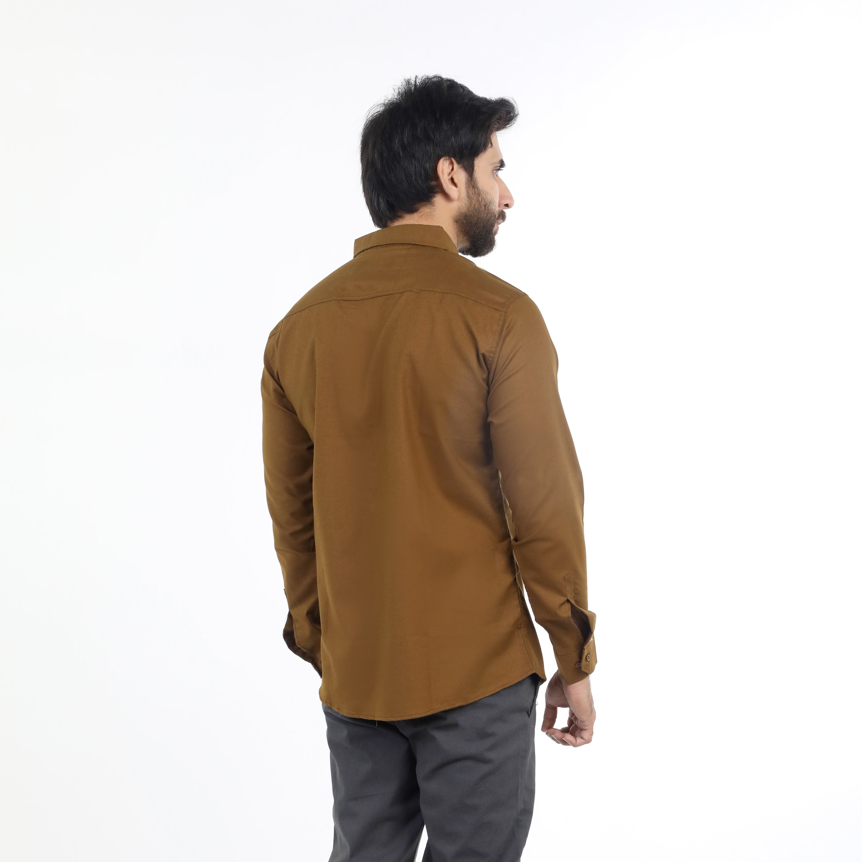 Men's Casual Shirt - Brown, Men's Shirts, Chase Value, Chase Value