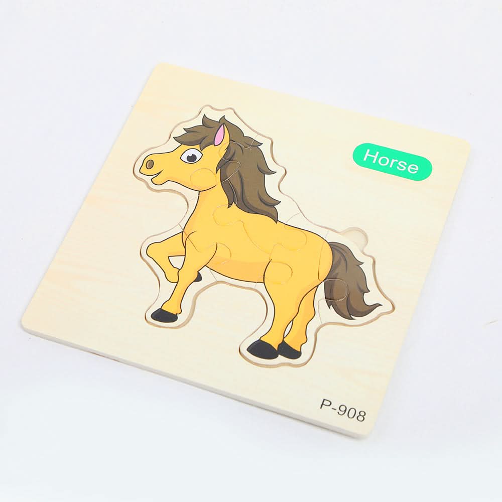Wooden Puzzle Game - Horse, Board Games & Puzzles, Chase Value, Chase Value
