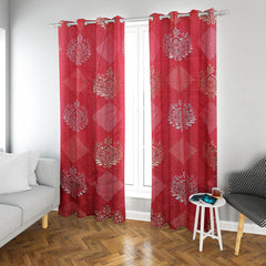 Room Single Curtain Panel - Maroon, Decoration, Chase Value, Chase Value