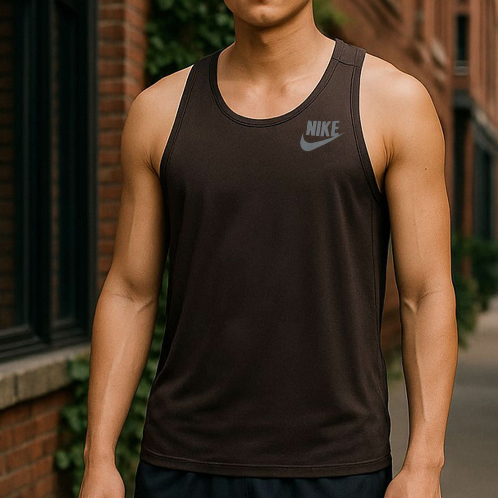 Men's Plain Sando  - Brown, Men's T-Shirts & Polos, Chase Value, Chase Value