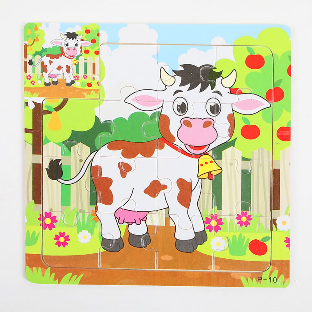 Wooden Puzzle Game - Multi Color, Board Games & Puzzles, Chase Value, Chase Value