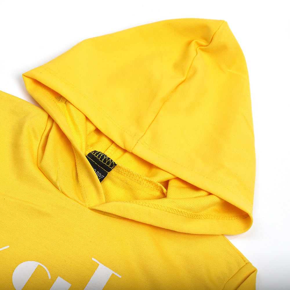 Boys Hoodie T-Shirt - Yellow, Boys Hoodies & Sweat Shirts, Chase Value, Chase Value