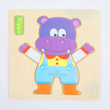 Wooden Puzzle Game - Hippo, Board Games & Puzzles, Chase Value, Chase Value