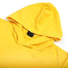 Boys Full Sleeves Hooded T-Shirt - Yellow