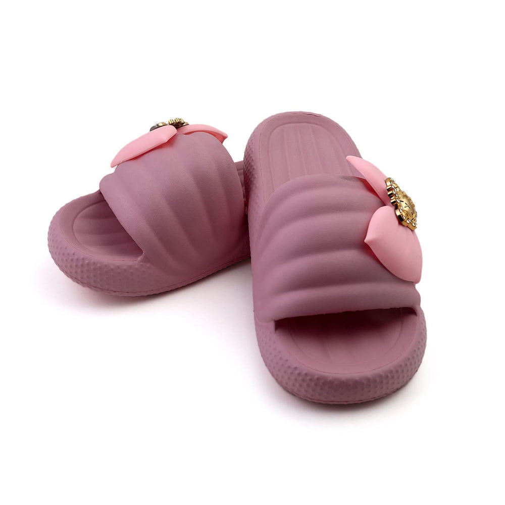 Valuable Women's Open-toe Slider - Pink, Women Slippers, Chase Value, Chase Value