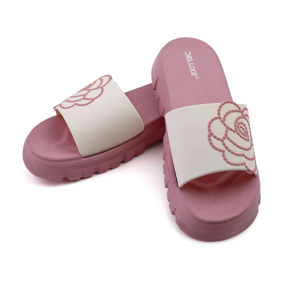 Women's Slider - Pink, Women Slippers, Chase Value, Chase Value