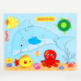 Wooden Puzzle Game - Underwater, Board Games & Puzzles, Chase Value, Chase Value